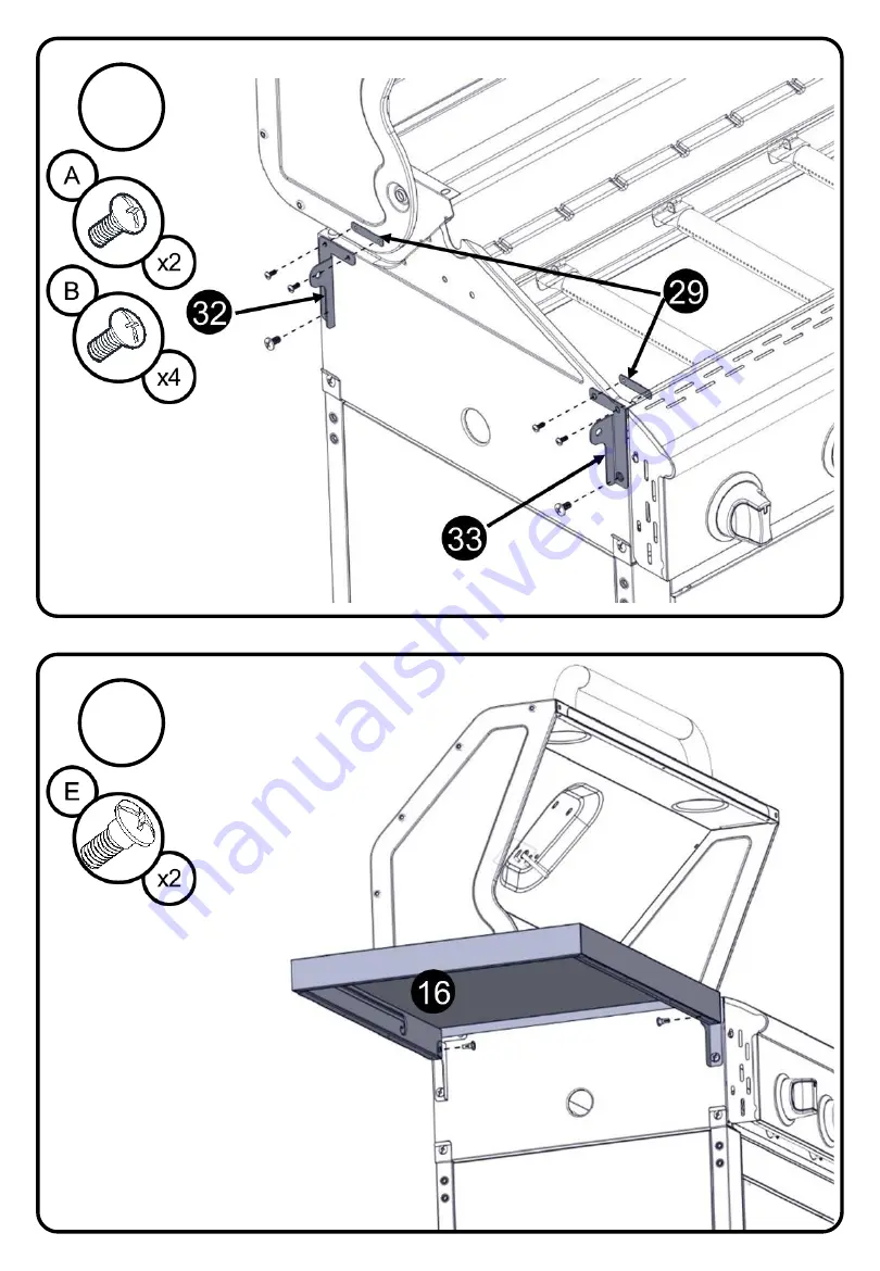 Nexgrill 720-1046 Assembly Instructions Manual Download Page 13