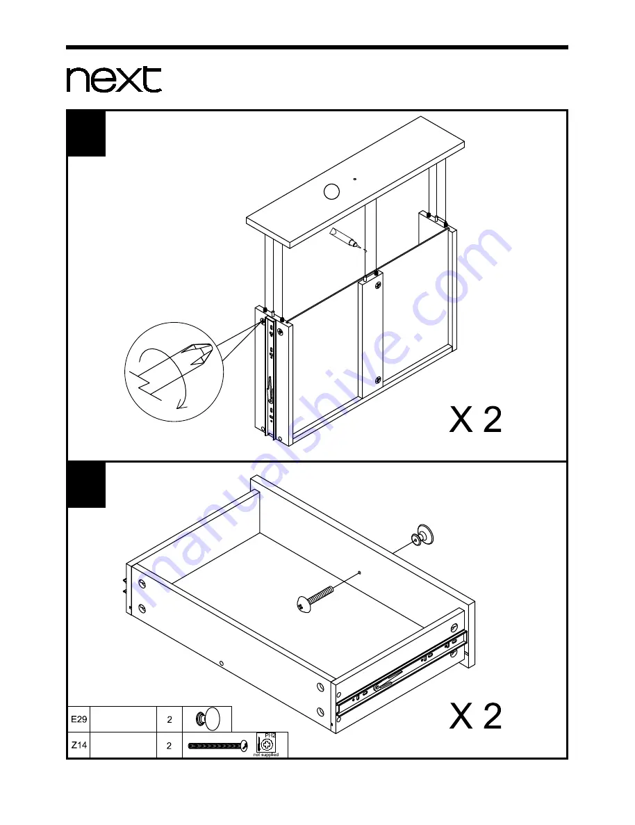 Next 136660 Assembly Instructions Manual Download Page 18