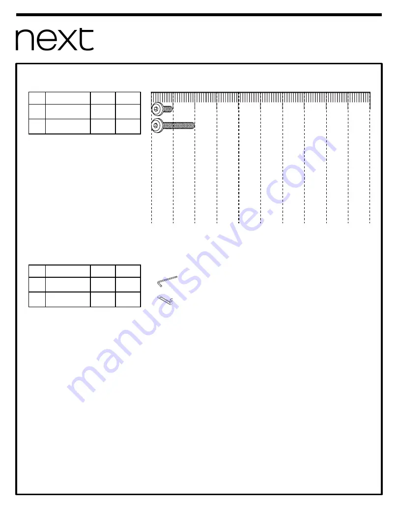 Next 540529 Assembly Instructions Manual Download Page 5