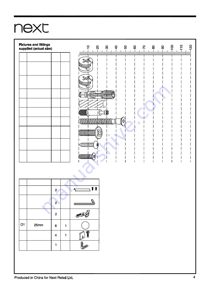 Next 836433 Assembly Instructions Manual Download Page 5