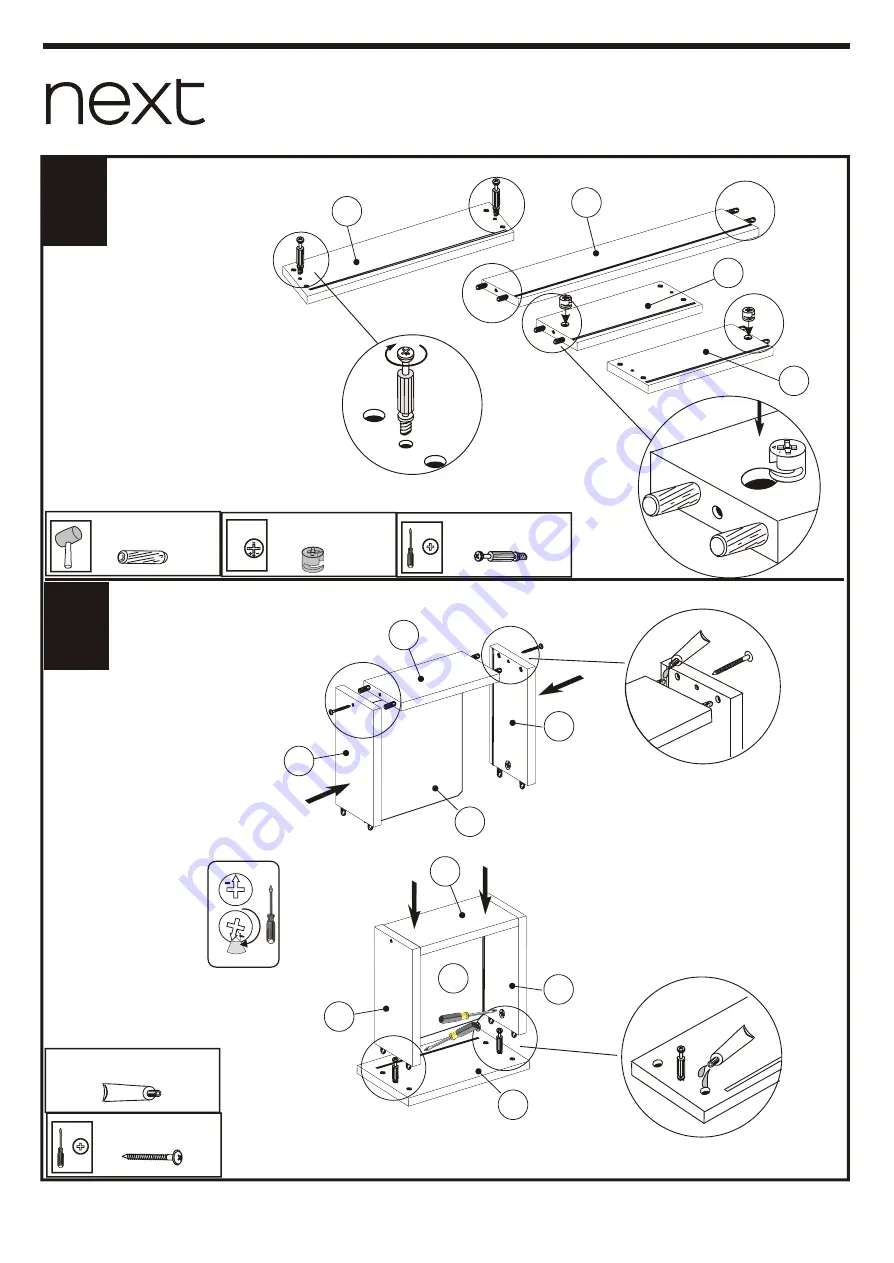 Next 865122 Assembly Instructions Manual Download Page 7