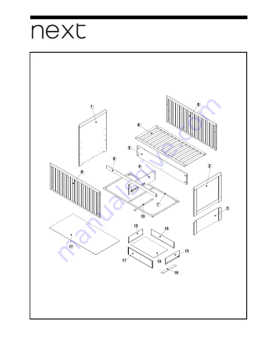 Next 870074 Assembly Instructions Manual Download Page 4