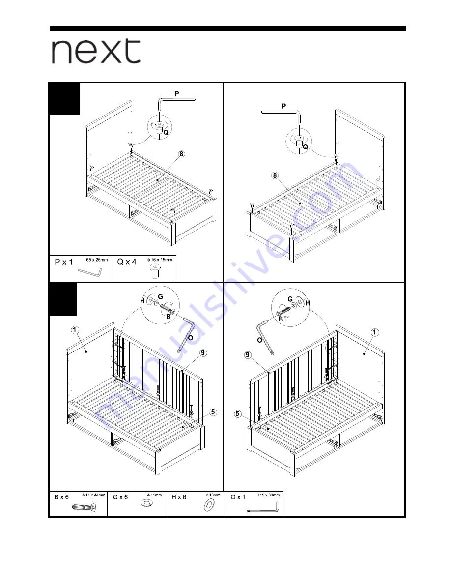 Next 870074 Assembly Instructions Manual Download Page 15