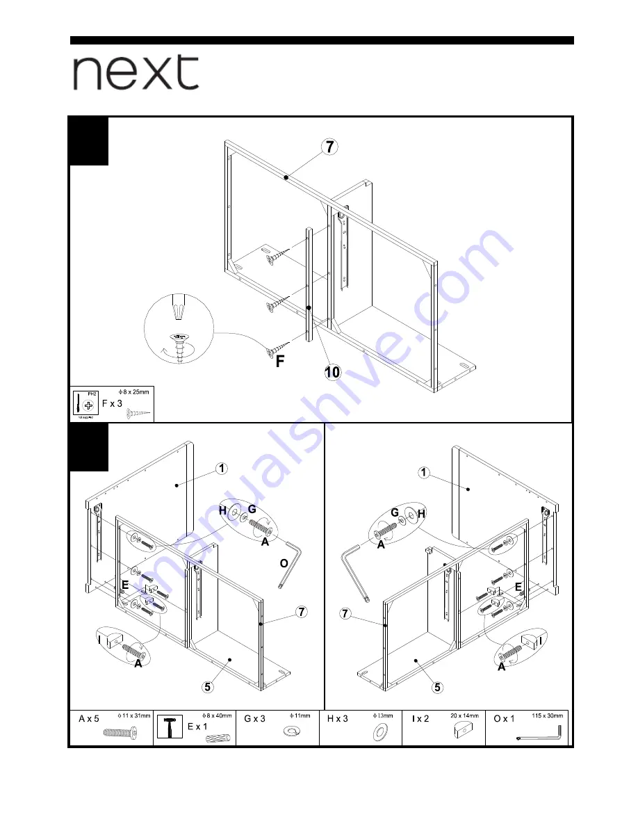 Next 870074 Assembly Instructions Manual Download Page 24