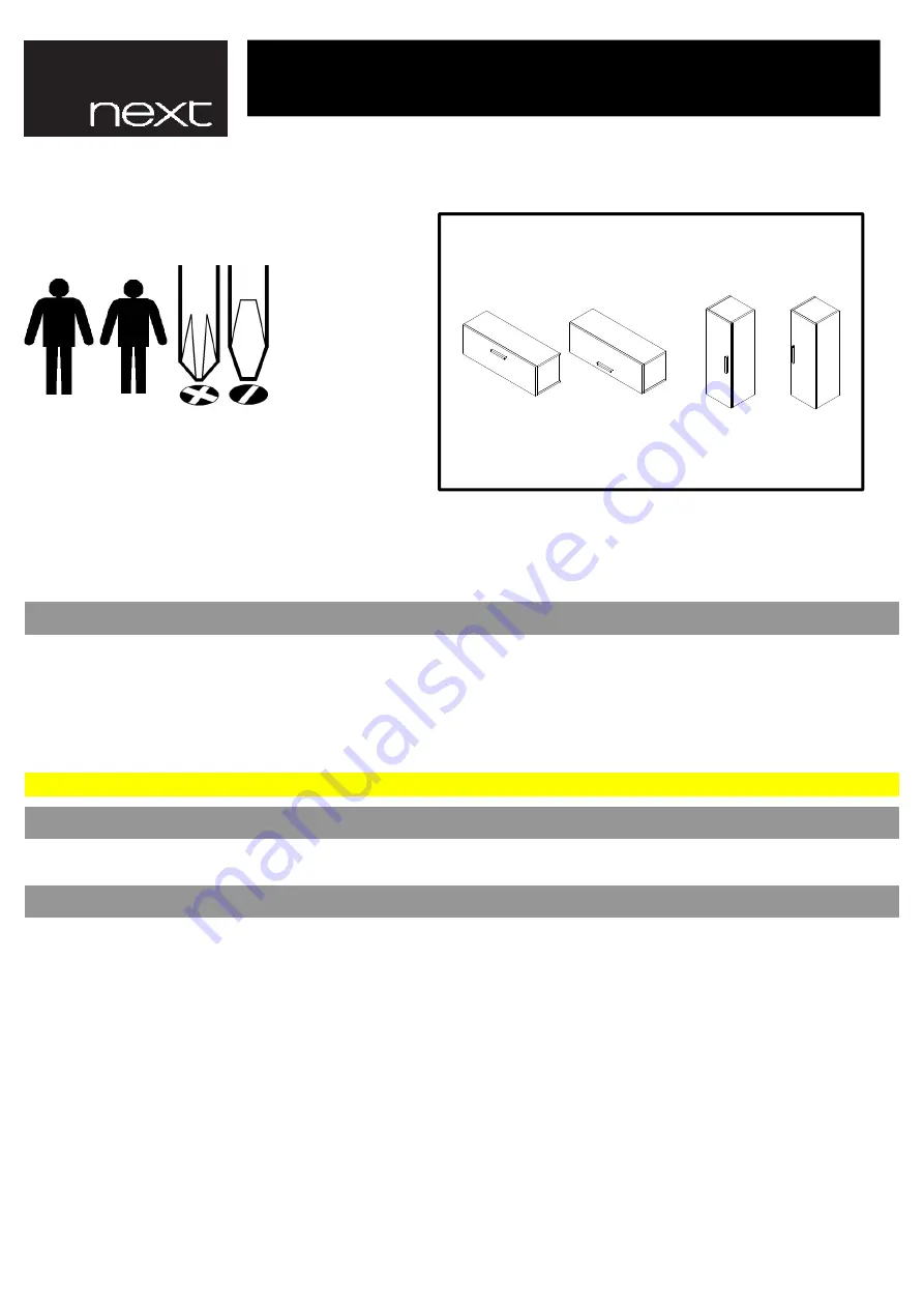 Next 892041 Assembly Instructions Manual Download Page 1