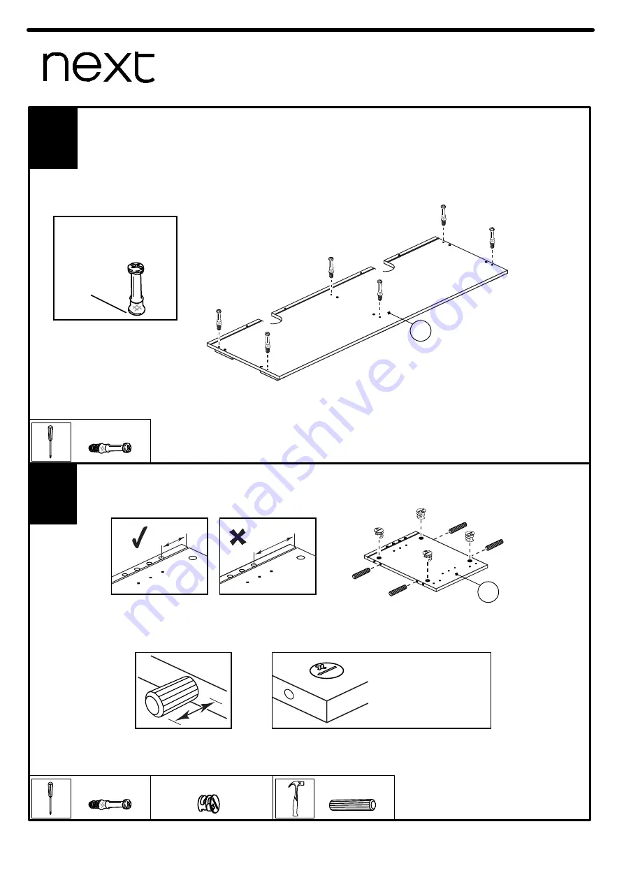 Next 900422 Assembly Instructions Manual Download Page 6