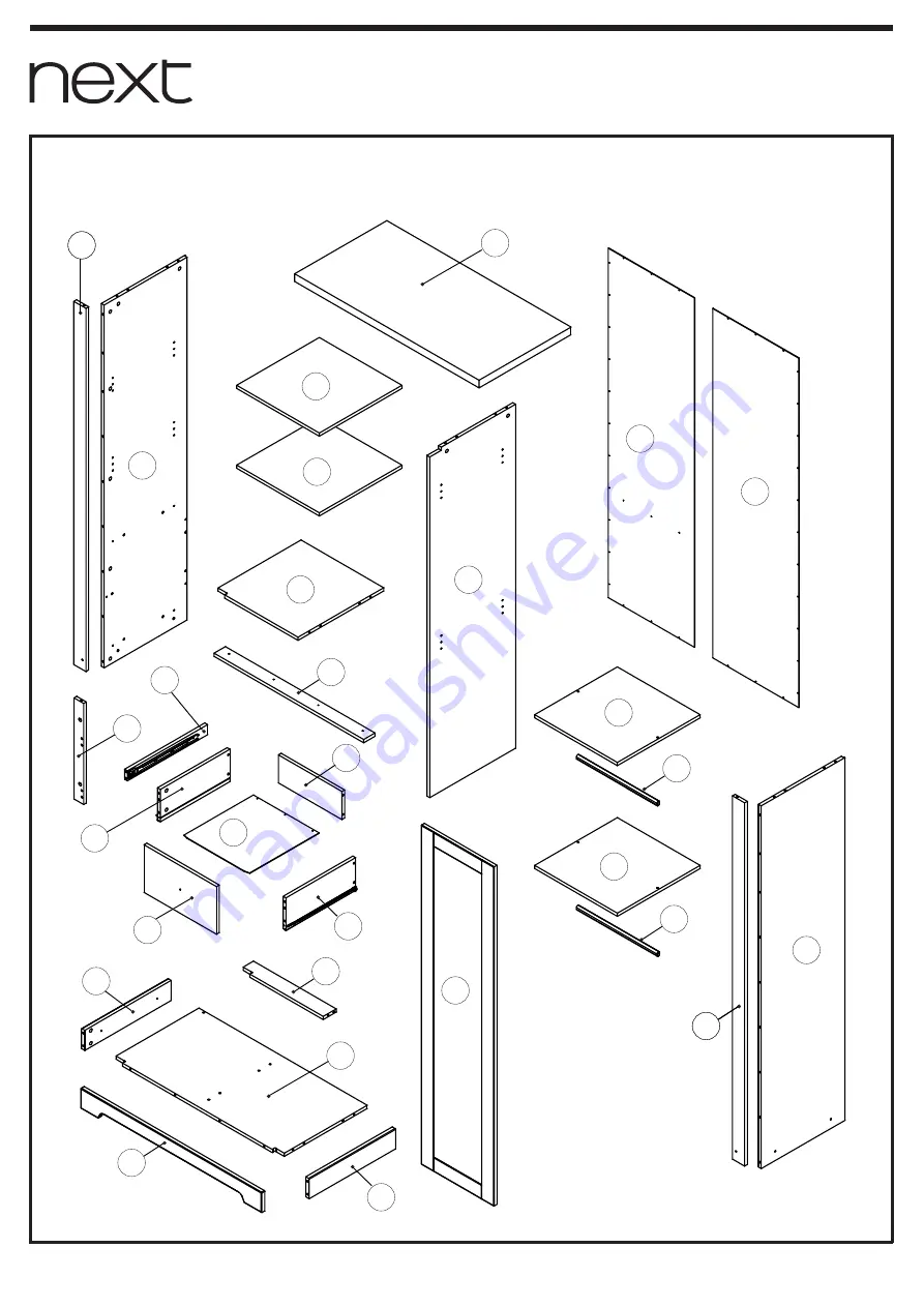 Next 903594 Assembly Instructions Manual Download Page 3