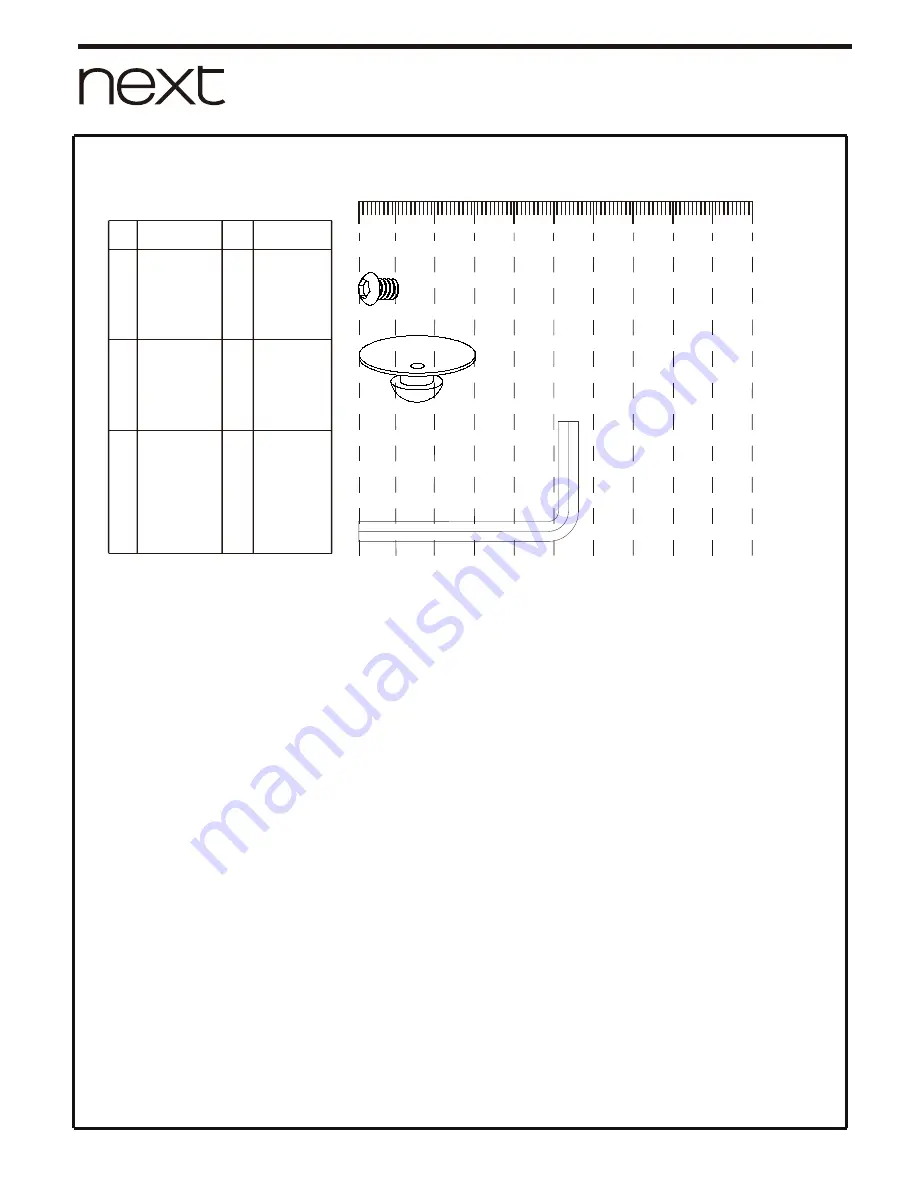 Next 905095 Assembly Instructions Download Page 4