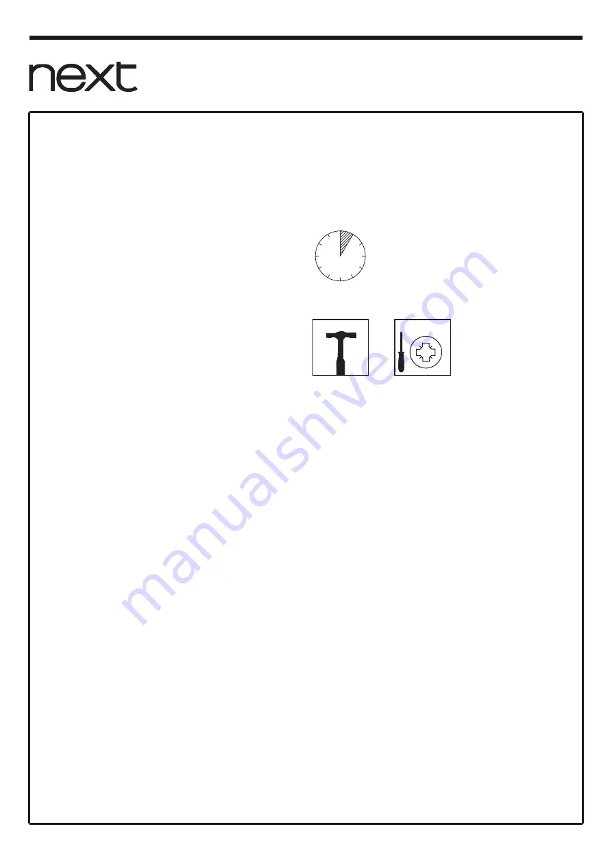 Next 906310 Assembly Instructions Manual Download Page 2