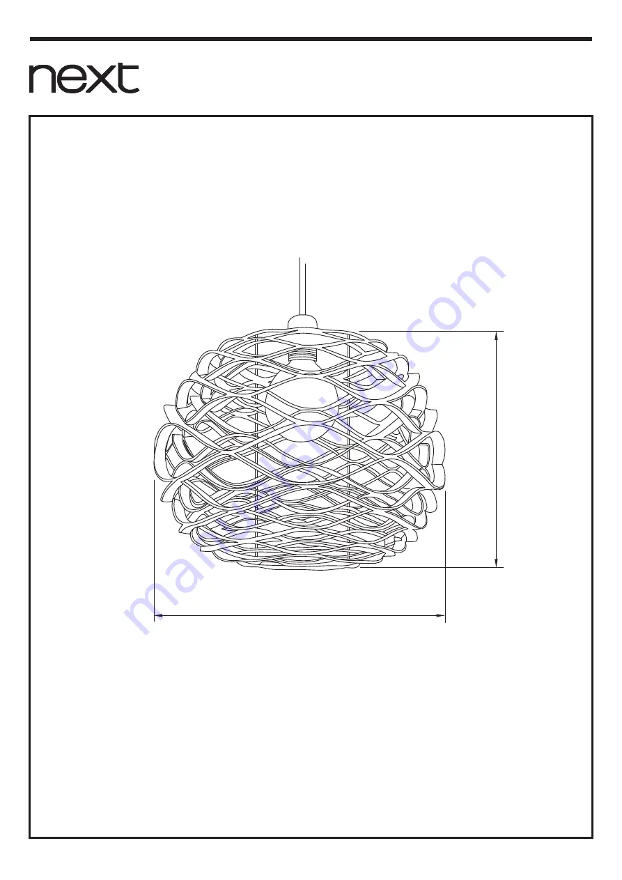 Next 950401 Assembly Instructions Download Page 1