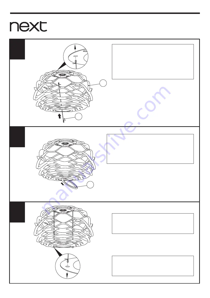 Next 950401 Assembly Instructions Download Page 4