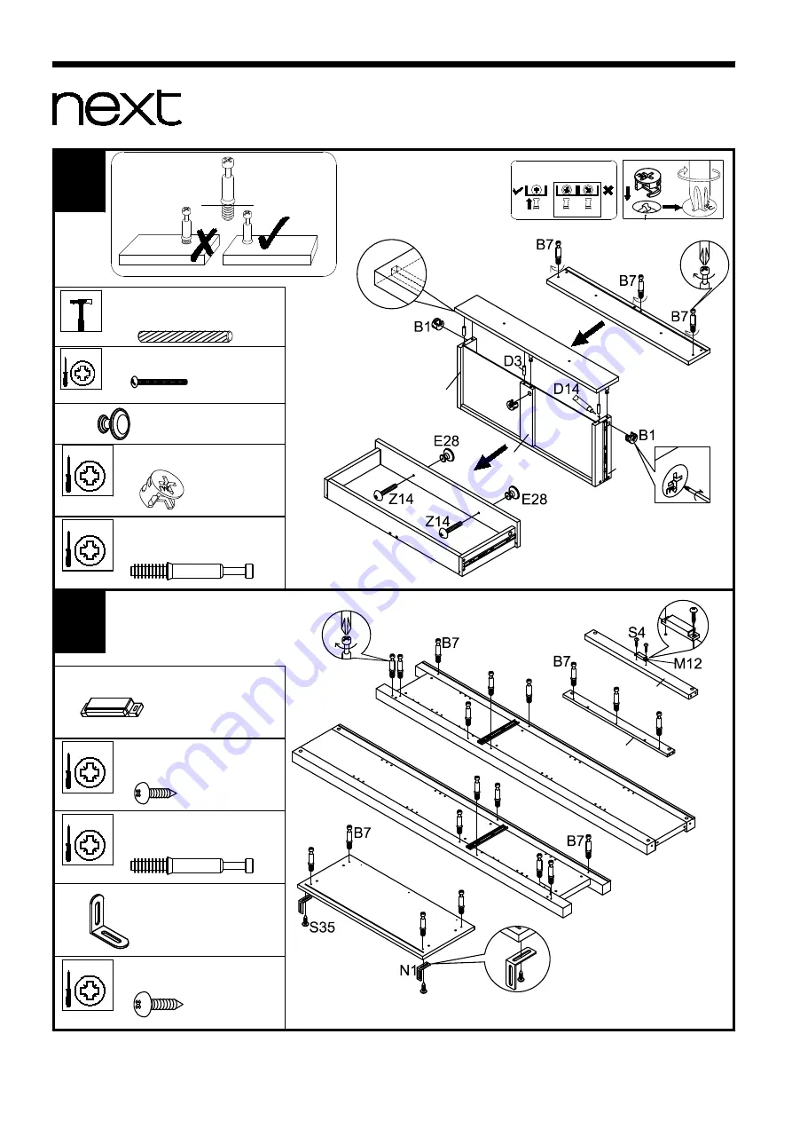 Next 972317 Assembly Instructions Manual Download Page 7