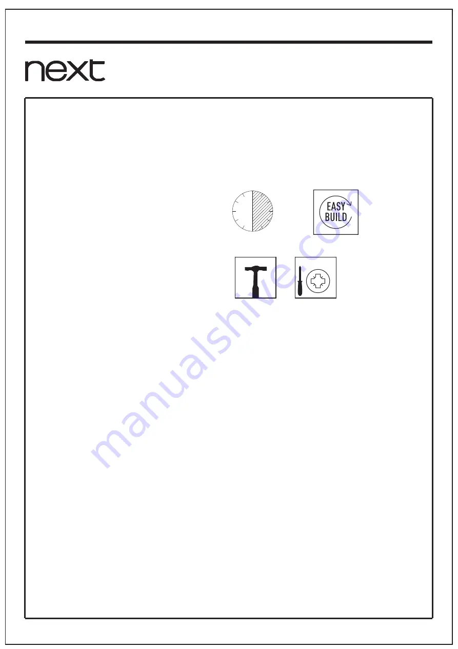 Next 973062 Assembly Instructions Manual Download Page 5