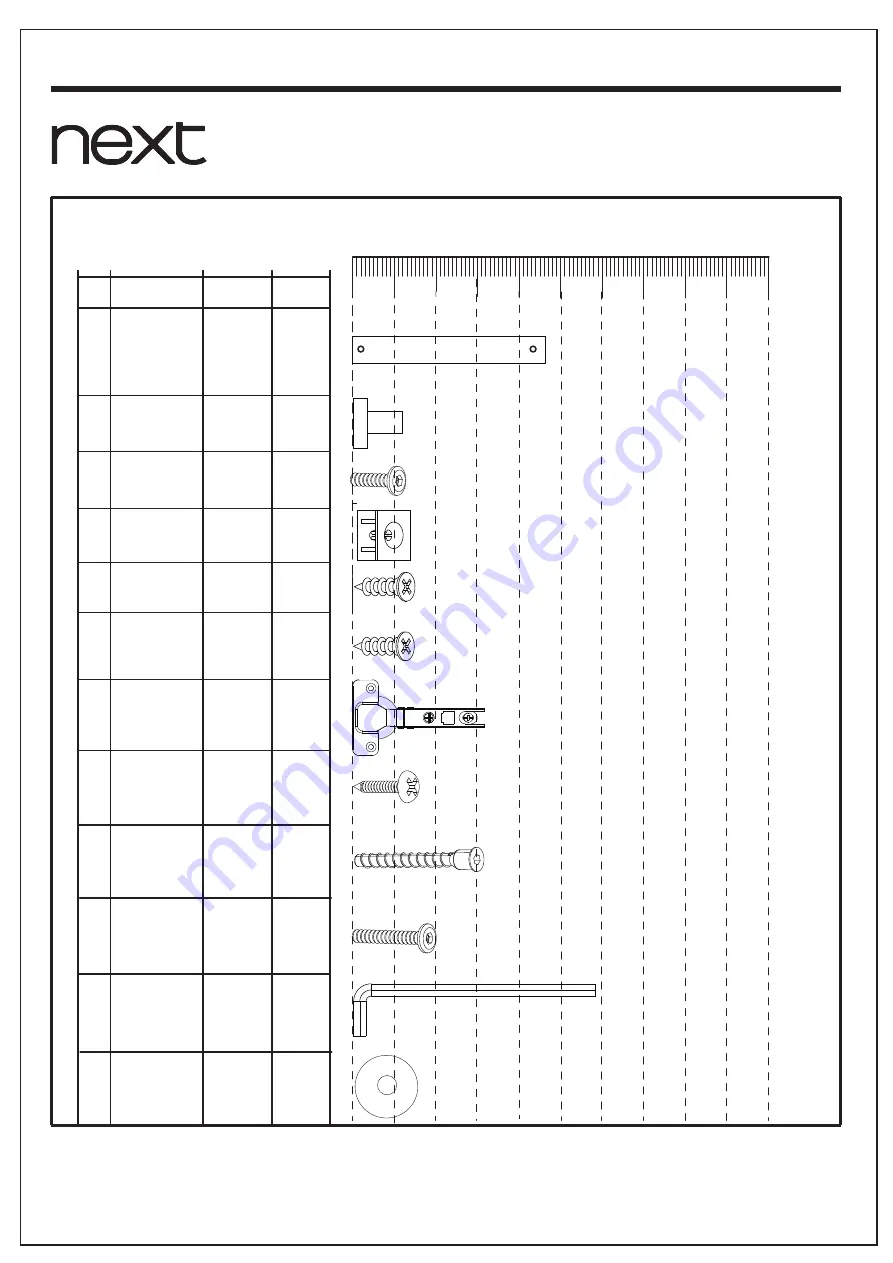 Next 973062 Assembly Instructions Manual Download Page 8