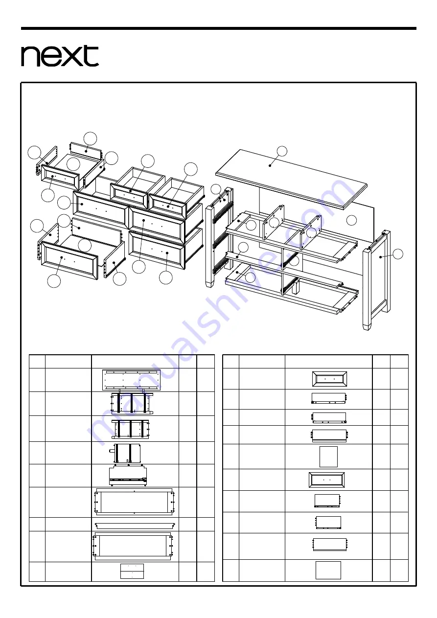 Next 974186 Assembly Instructions Manual Download Page 4