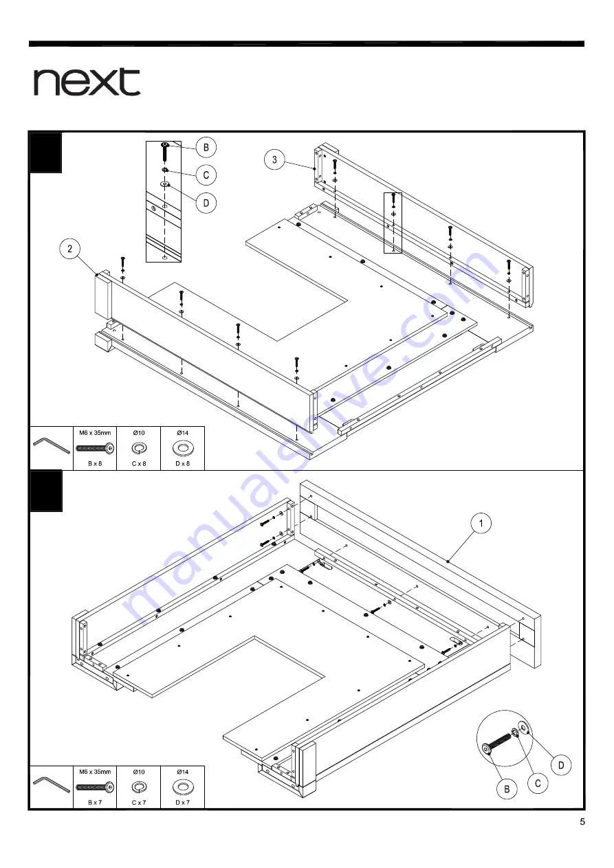 Next 977603 Assembly Instructions Manual Download Page 6