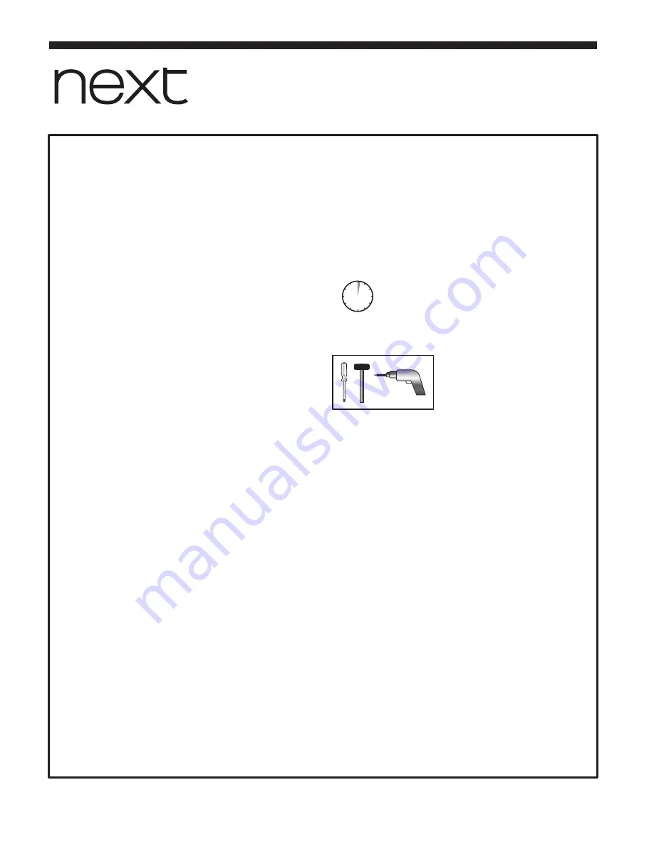 Next 987206 Assembly Instructions Download Page 2