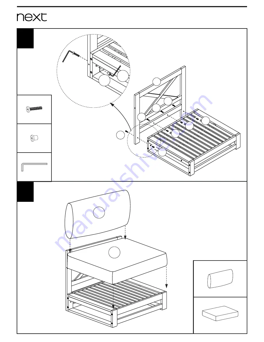 Next 996665 Assembly Instructions Manual Download Page 6