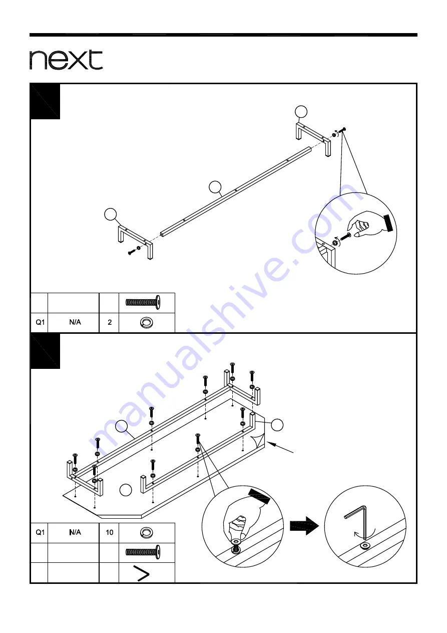 Next 997214 Assembly Instructions Manual Download Page 6