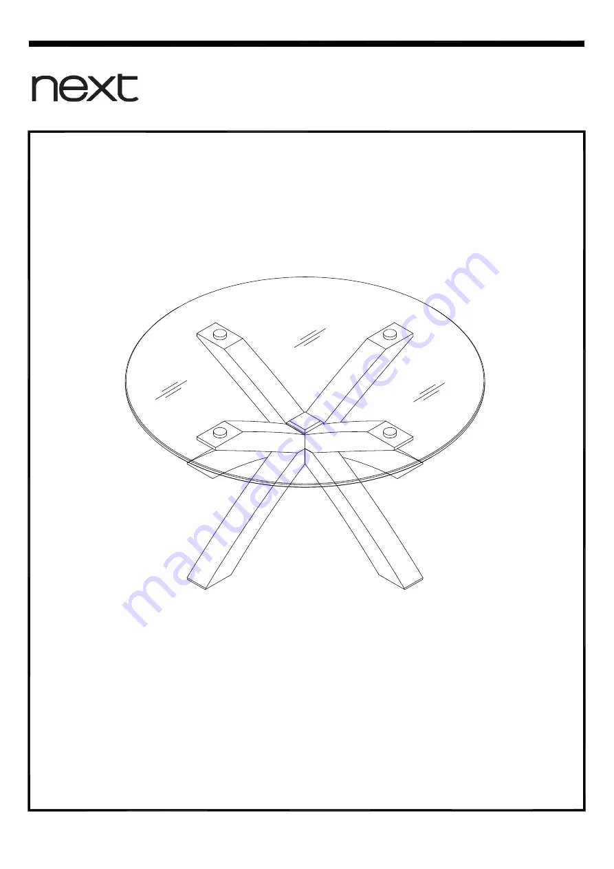 Next 999730 Assembly Instructions Manual Download Page 1