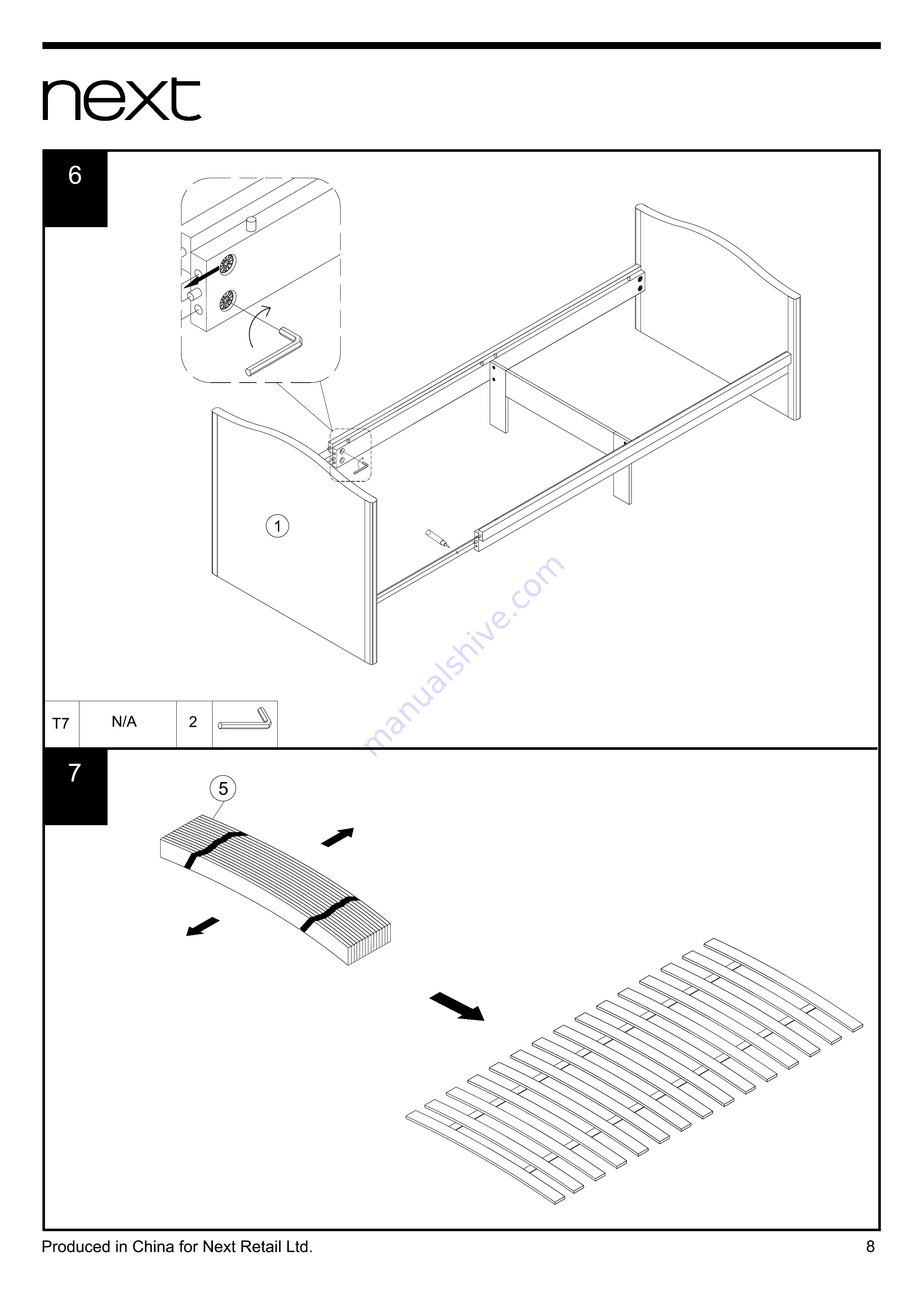 Next AMELIA 129380 Assembly Instructions Manual Download Page 9