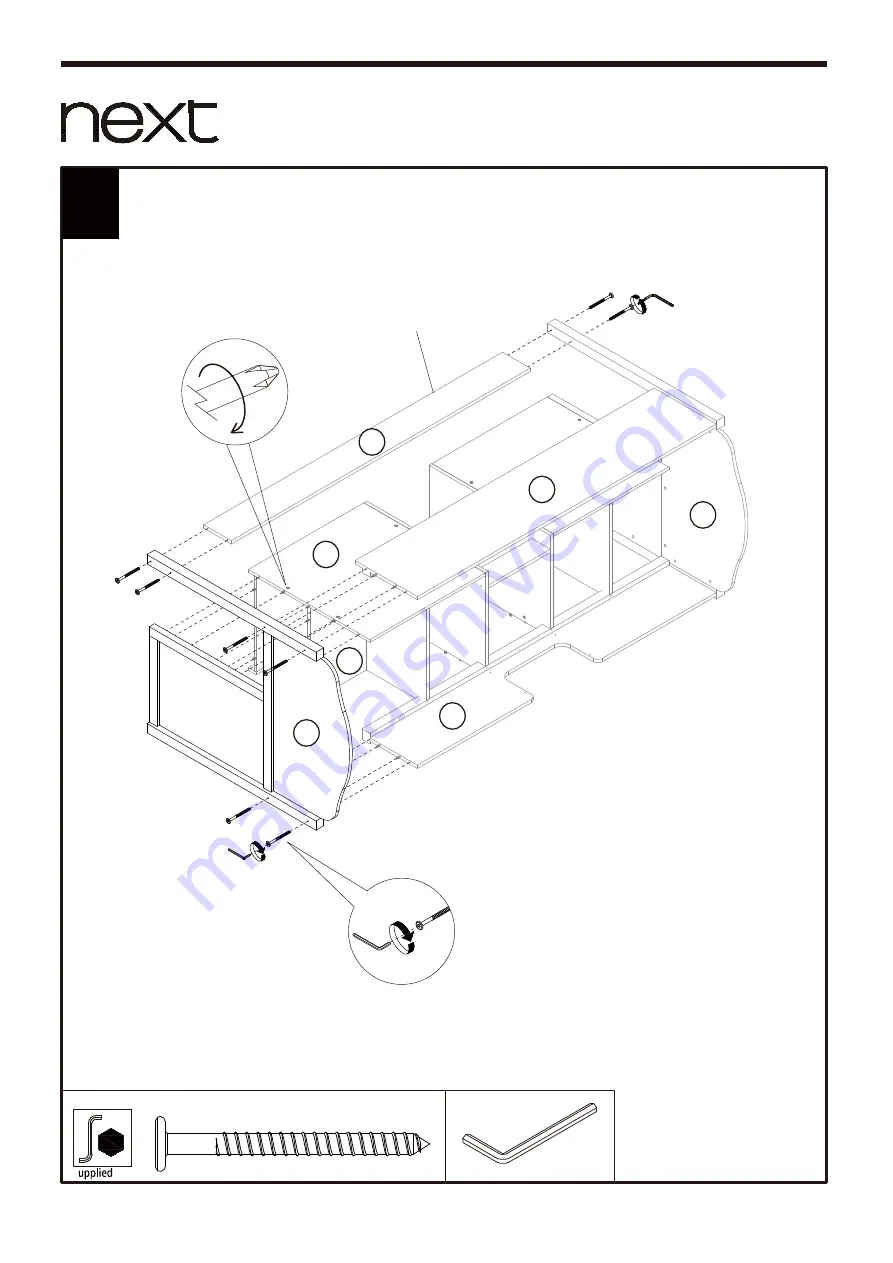 Next AMELIA CABIN BED 178779 Assembly Instructions Manual Download Page 10