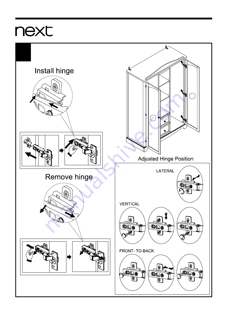 Next AMELIA NEW 462947 Assembly Instructions Manual Download Page 21