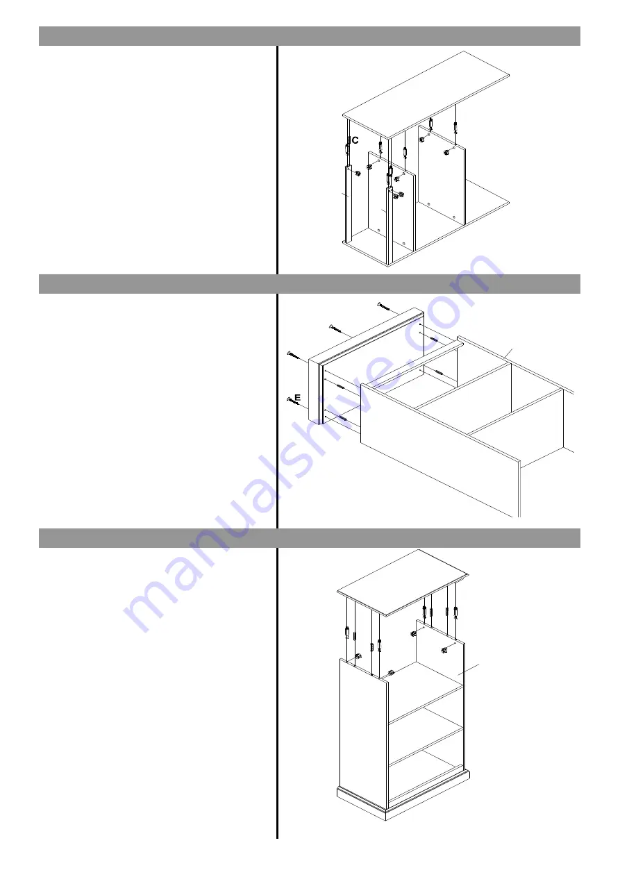 Next ASHTON GLAZED SIDE 855468 Assembly Instructions Download Page 3