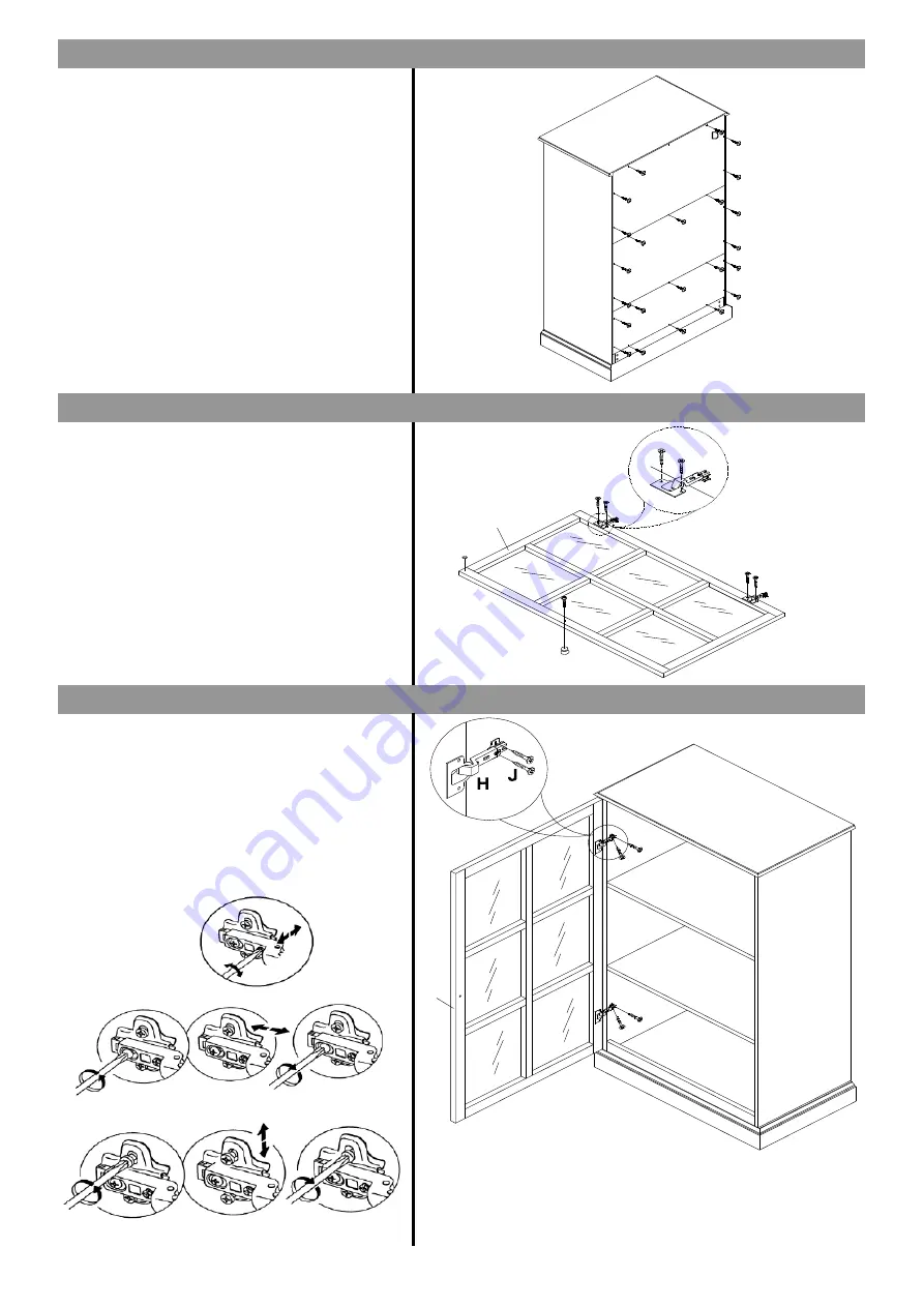 Next ASHTON GLAZED SIDE 855468 Assembly Instructions Download Page 4