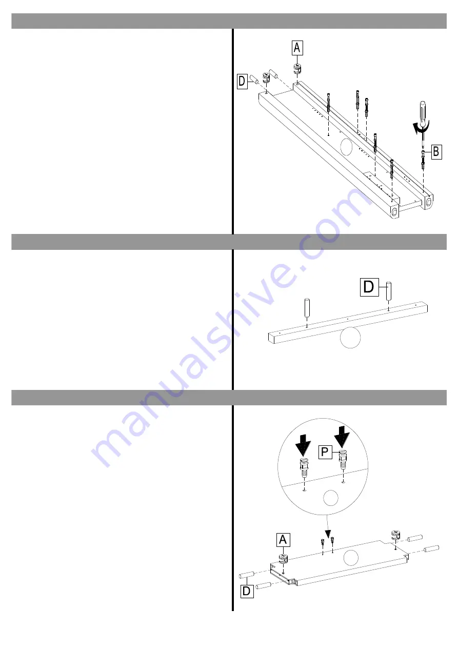 Next BARLOW BOOKCASE 804833 Assembly Instructions Manual Download Page 4