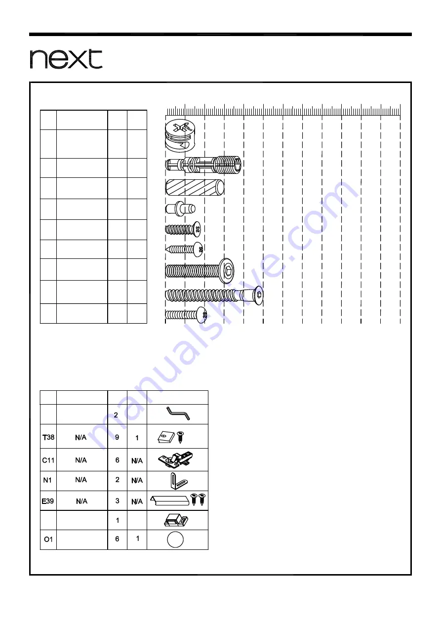 Next BRONX & MARBLE M50775 Assembly Instructions Manual Download Page 6