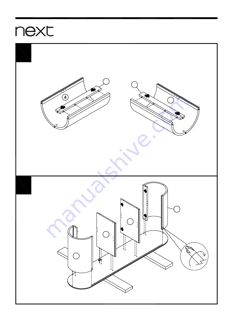 Next BRONX & MARBLE M50775 Assembly Instructions Manual Download Page 8