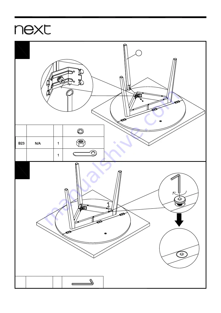 Next ELVA 324023 Assembly Instructions Manual Download Page 8