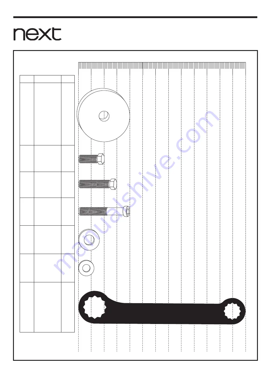 Next PORTOFINO 678708 Assembly Instructions Manual Download Page 4