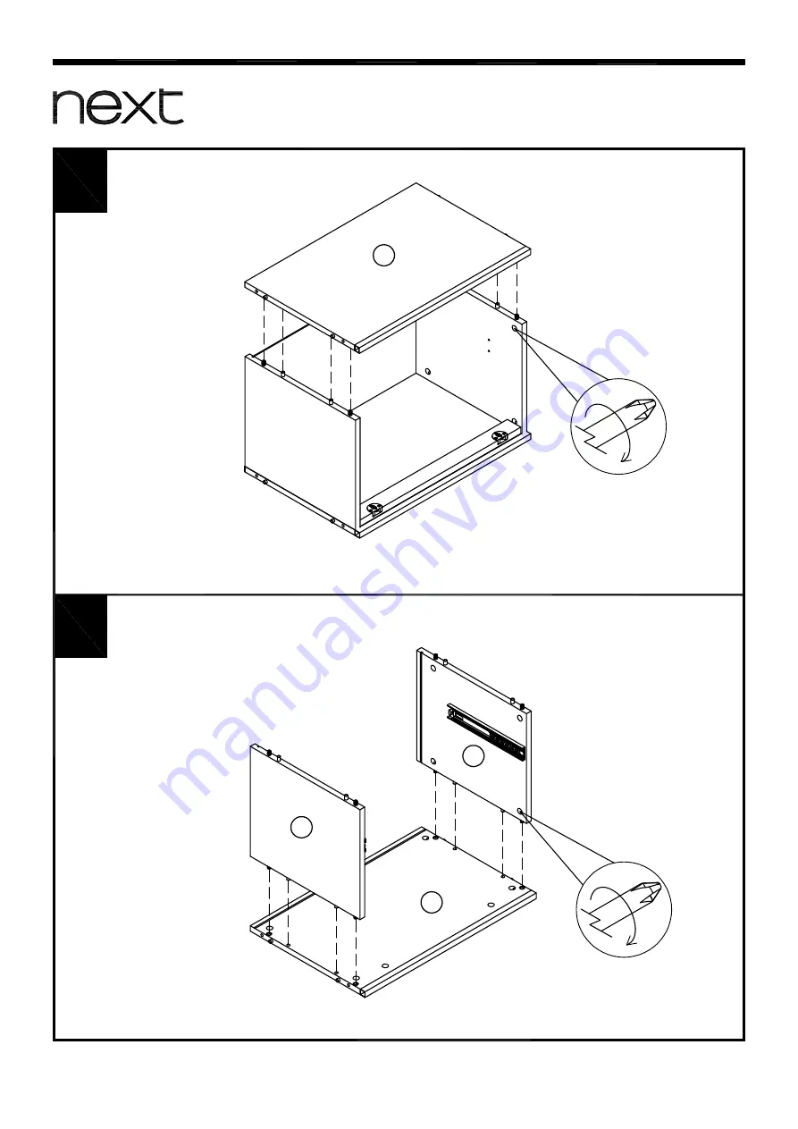 Next SELBY CO ORD TALL WIDE SHELVING Скачать руководство пользователя страница 14