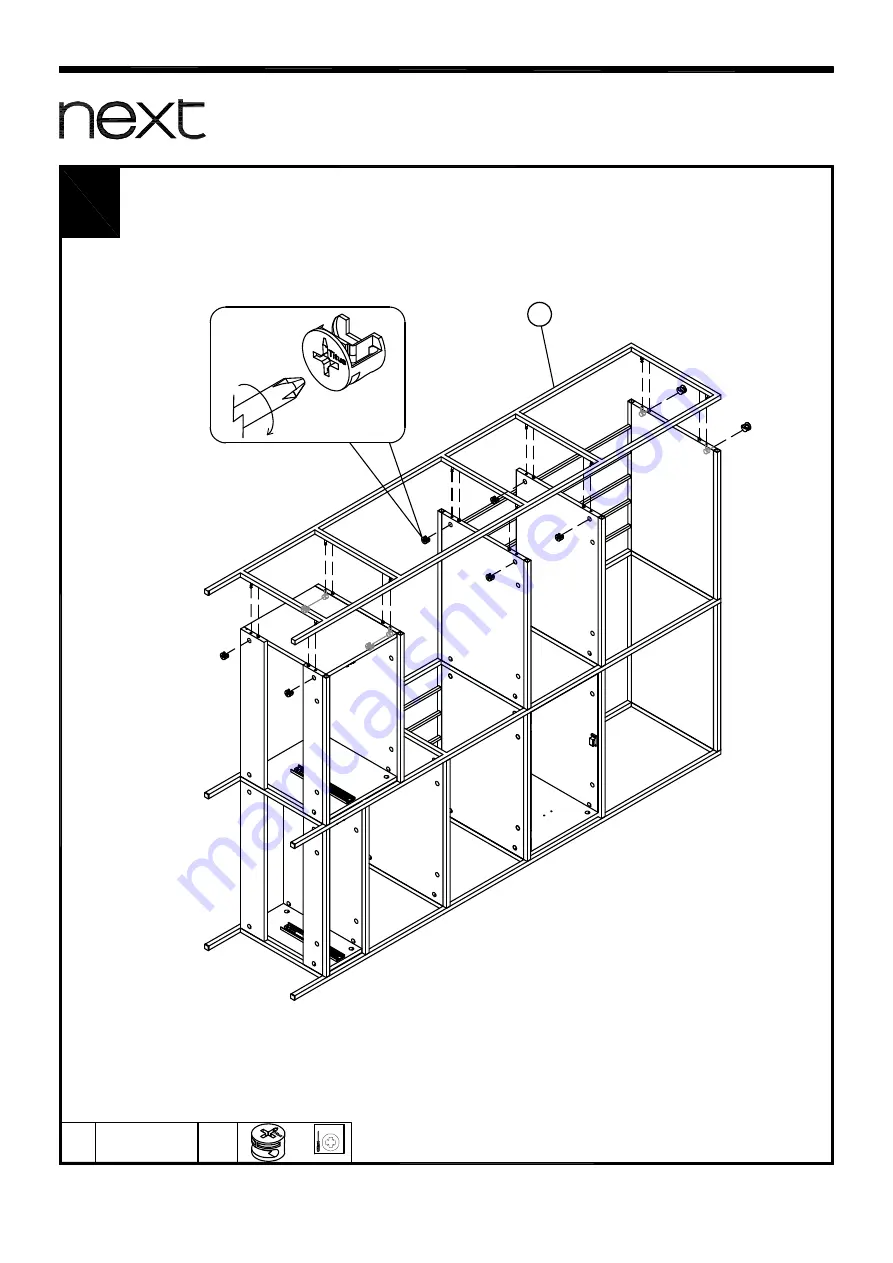 Next SELBY CO ORD TALL WIDE SHELVING Скачать руководство пользователя страница 49