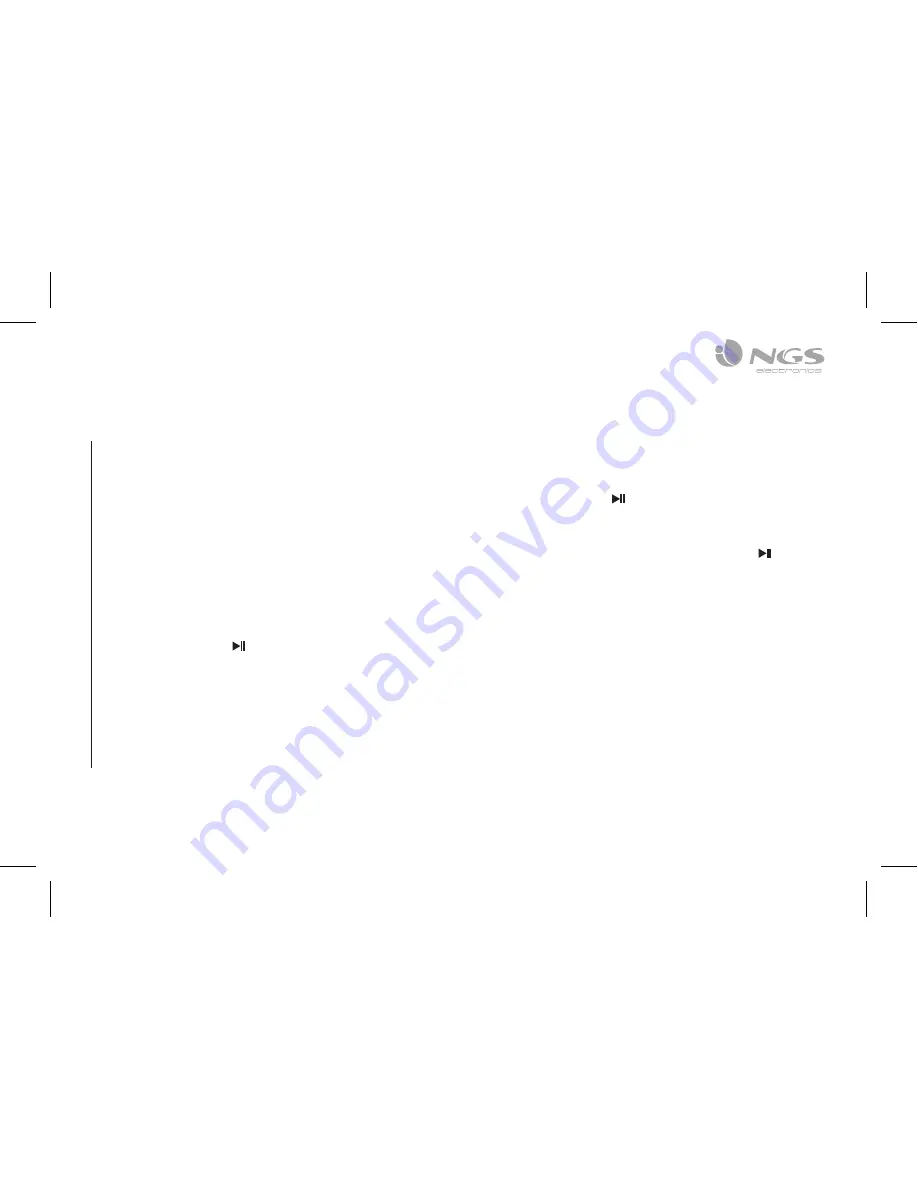 NGS SEAWEED User Manual Download Page 7