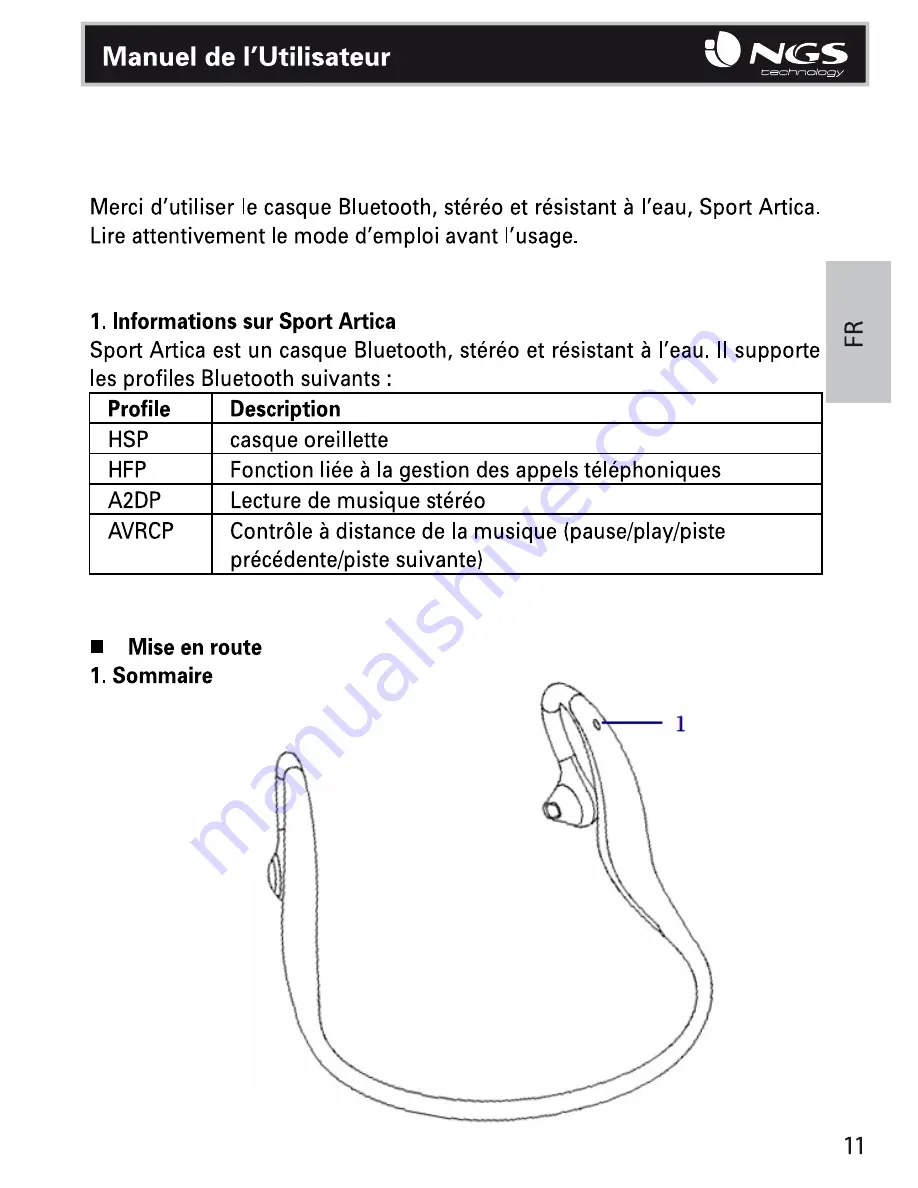 NGS Sport Artica Скачать руководство пользователя страница 10