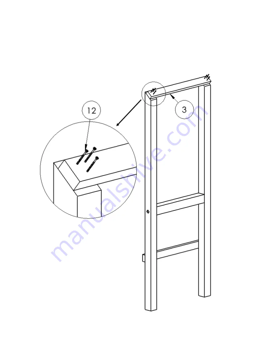 NI Climbing Frames The Sunnyvale Instruction Manual Download Page 12