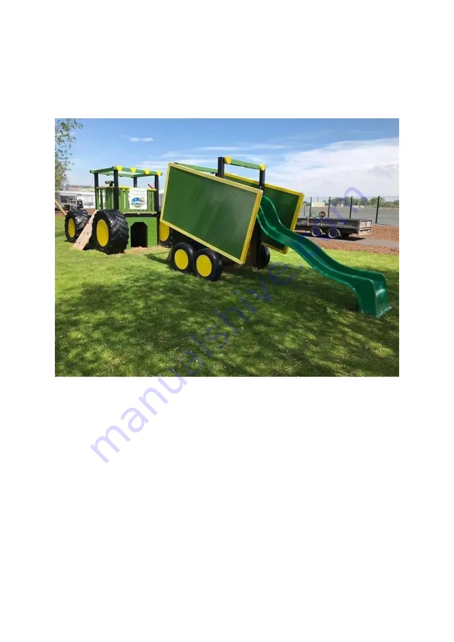 NI Climbing Frames Tractor and Trailer Скачать руководство пользователя страница 17