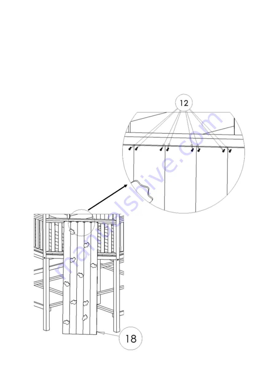 NI Climbing Frames Trinity Towers Скачать руководство пользователя страница 36