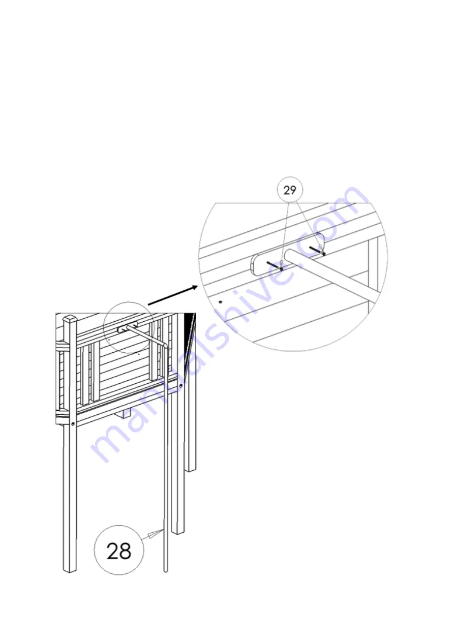 NI Climbing Frames Trinity Towers Instruction Manua Download Page 39