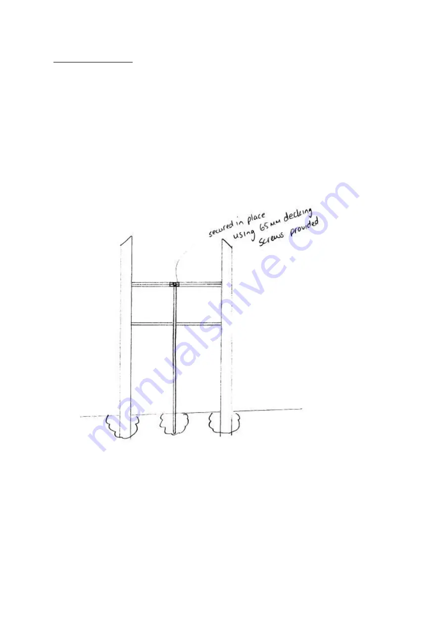 NI Climbing Frames Triple 6 foot double climbing frame Скачать руководство пользователя страница 11