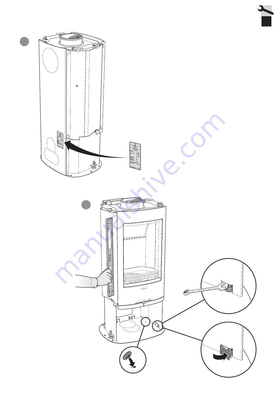 Nibe Contura C820T Manual Download Page 11