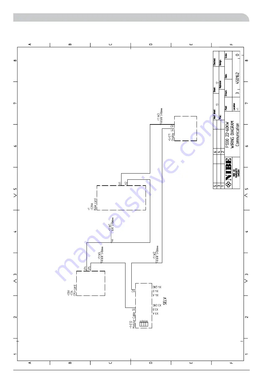 Nibe F1330 Wiring Diagram Download Page 16