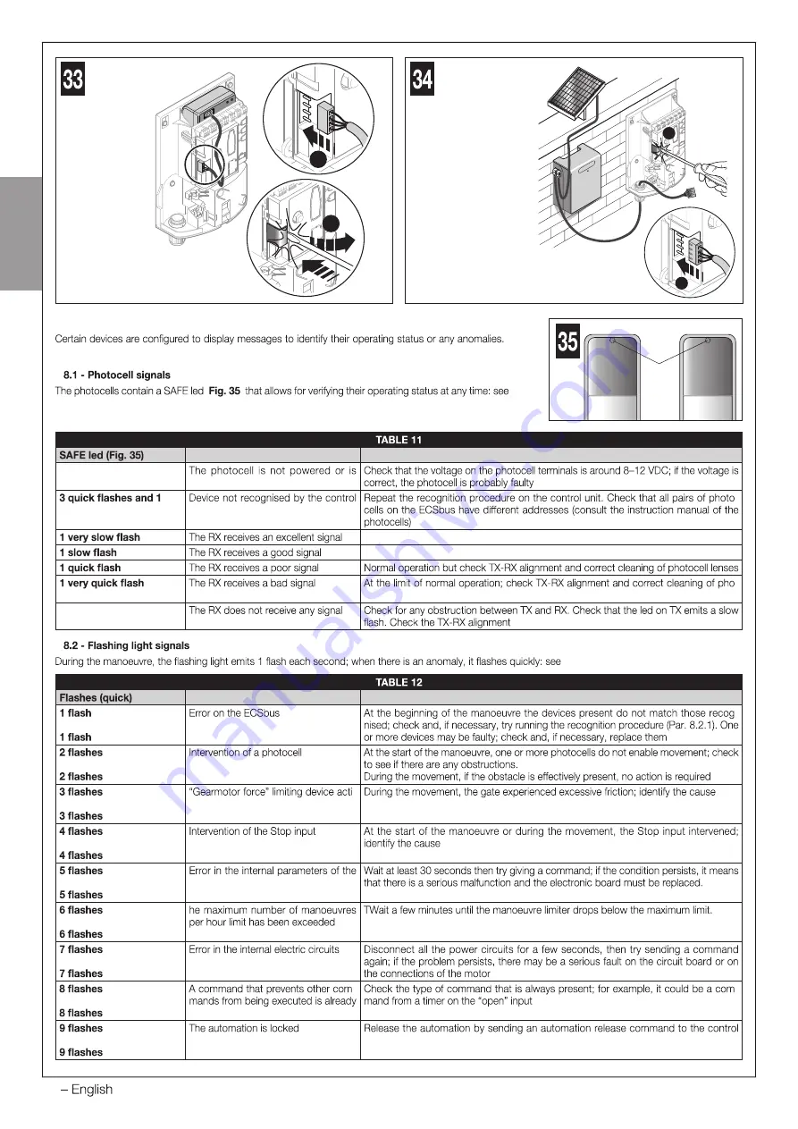 Nice ARIA Instructions And Warnings For Installation Download Page 25