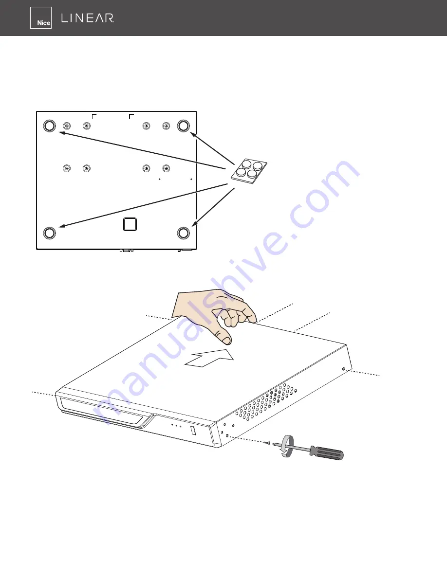 Nice Linear LNVR1-08P User Manual Download Page 12