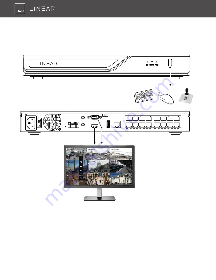 Nice Linear LNVR1-08P Скачать руководство пользователя страница 52