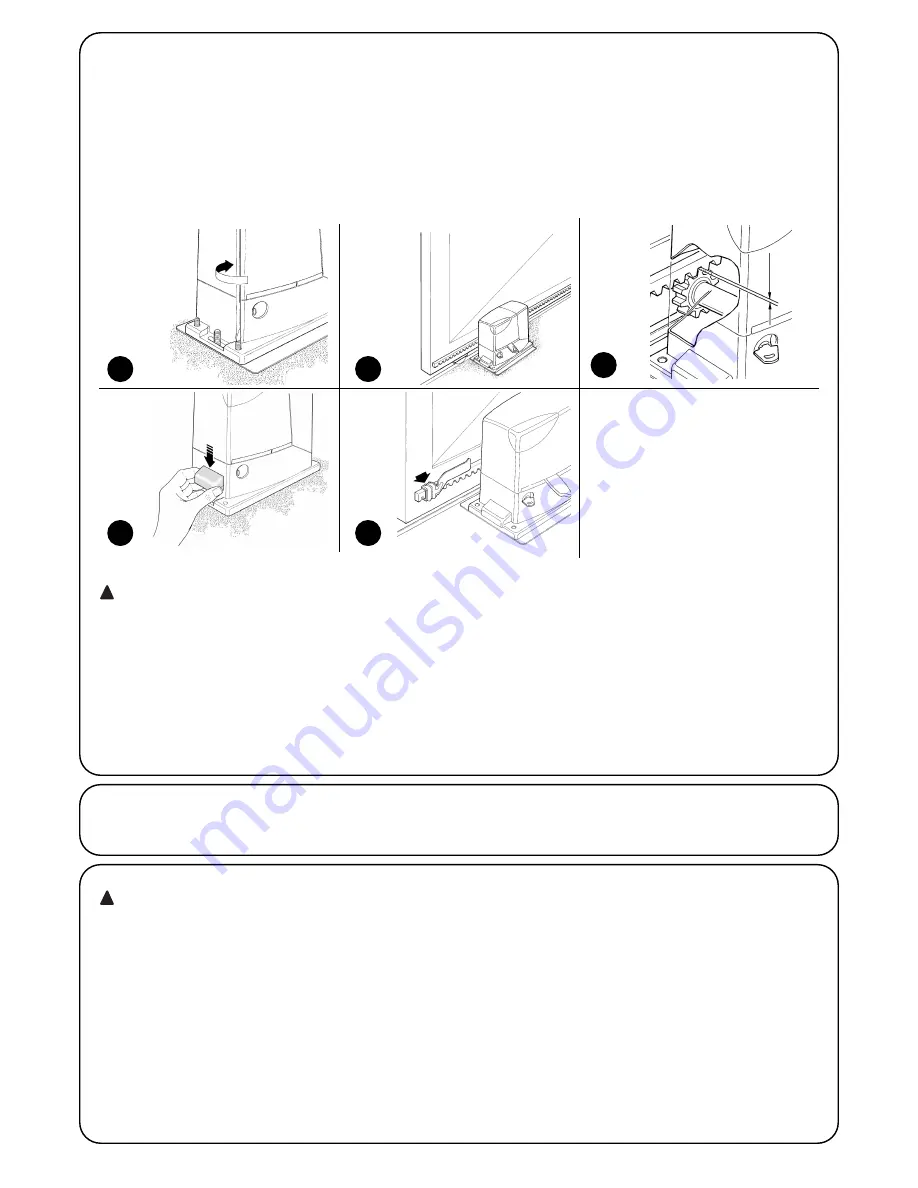 Nice ROBUS350 Installation Instructions Manual Download Page 6