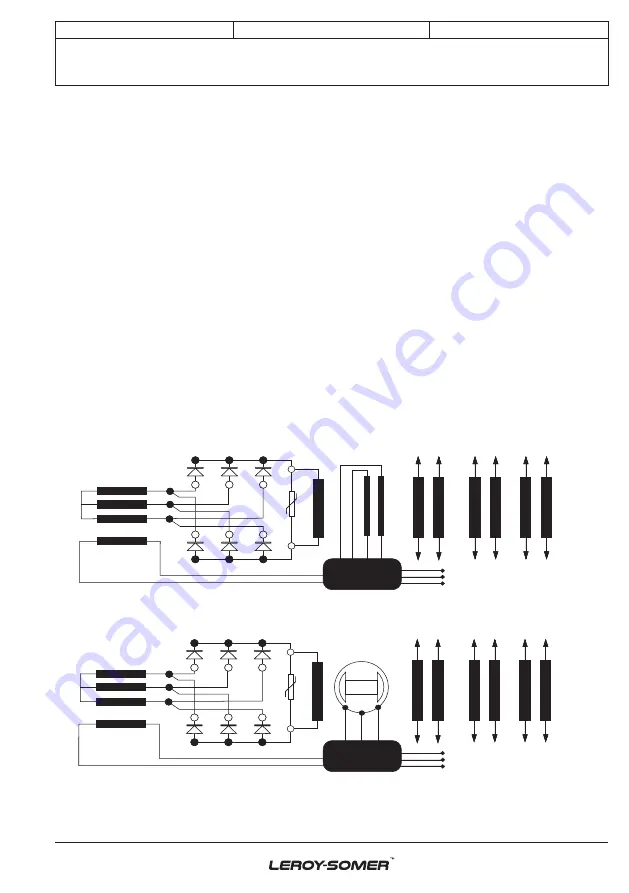 Nidec LEROY-SOMER LSA 49.3 Installation And Maintenance Manual Download Page 5